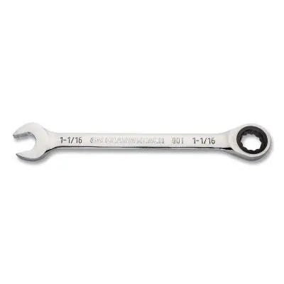 GEARWRENCH 86954 90-Tooth 12 Point Ratcheting Combination Wrench SAE 1-1/16 in