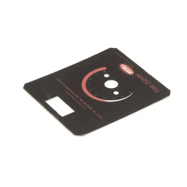 CONTROL LABEL for Hatco Replacement 07.03.494.00