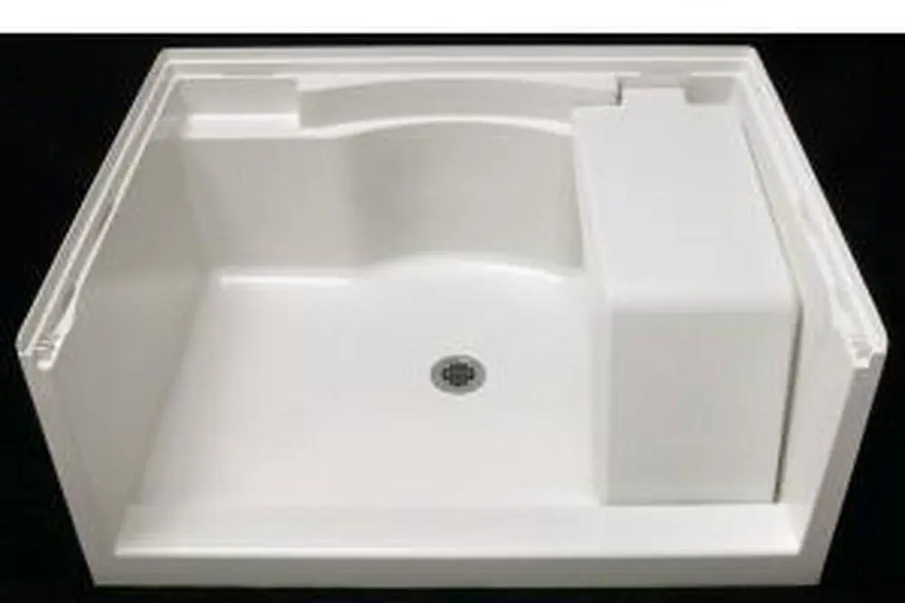 Sterling 72281100-0 Accord 48 in Shower Base with Center Drain
