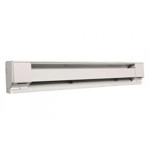 Marley 2574W 277/240/208 Volt 1000 W at 277 Volt 752 W at 240 Volt 564 W at 208 Volt 4 Foot White Baseboard Heater