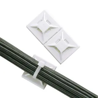 Panduit ABMM-A-D Cable Tie Mount 4-Way Adhesive Backed Mount