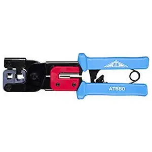 Allen Tel AT680 Ratchet Crimping Tool RJ-11 and RJ-45