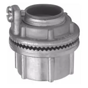 Myers STAG7 Ground Hub Aluminum Rigid/IMC Conduit Insulated Throat 2-1/2 in. Replacement MPN