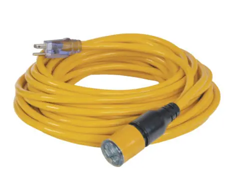 DeWALT DXEC14412050 50 ft 12/3 Lighted Locking CGM Extension Cord