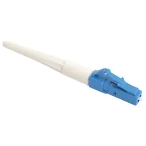 Ortronics 205KNF9SA-09 LC UPC OS2 Splice-On Connector Blue Housing White 900 Micron Boot