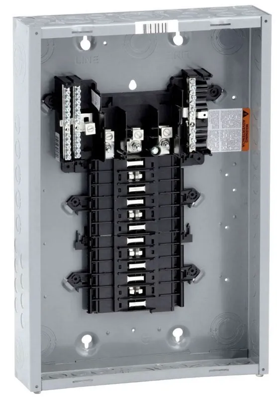 Square D QO324L125G Ld-Cntr Box & Int