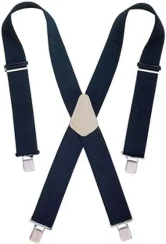 CLC 110RED CLC Red Wc Adjustable Suspenders