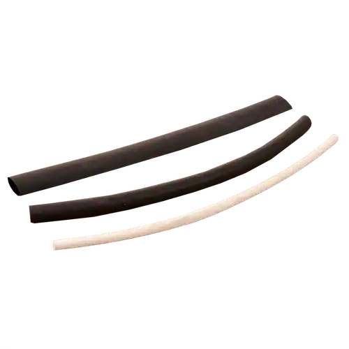 Diversitech 6371 Heat Shrink Tubing Black White 1/8 1/4 3/8 Assortment 7 Pack
