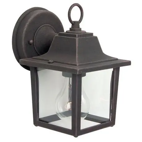 Craftmade Z190-05 Coach Lights Collection Small Outdoor Wall Sconce (1) Type A Incandescent Lamp