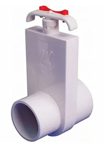 Waterway Plastics 880-2500 Slice Valve 2.50 Inch S x 2.50 Inch SPG