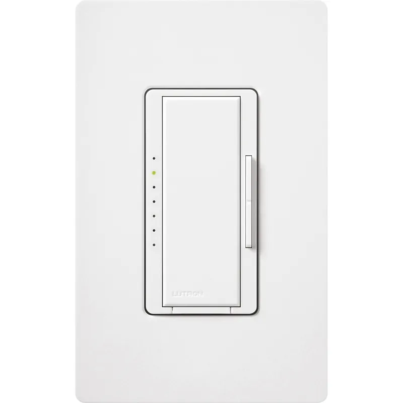 Maestro MA-1000-WH 1000 W 120 Volt White 1-Pole/Multi-Location Incandescent/Halogen Digital Fade Dimmer