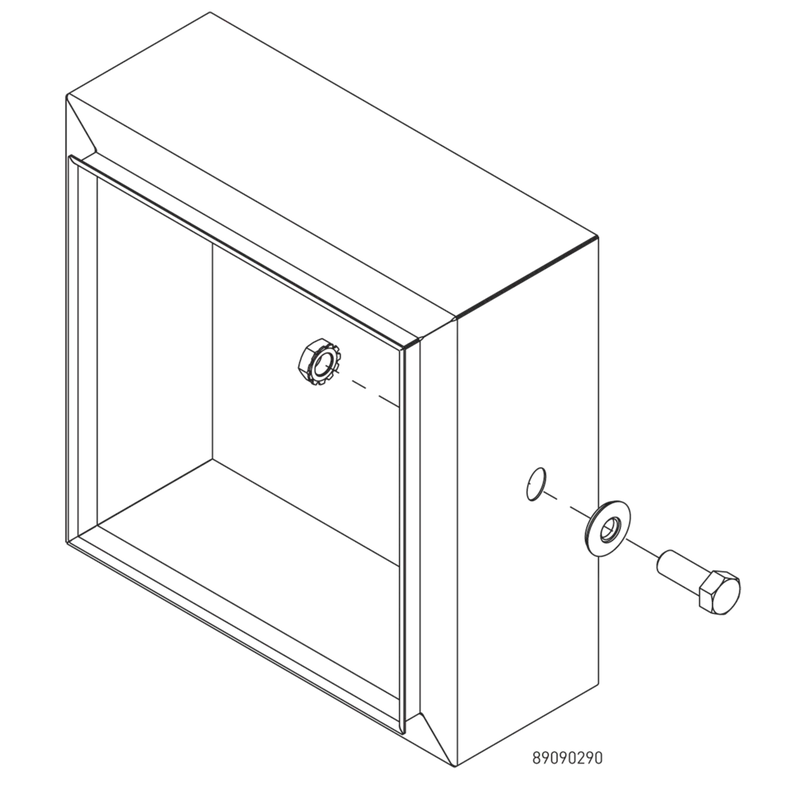 HOFFMAN AHK14204X UL 4X Mting Kit 1420 Qty 10 Replacement MPN