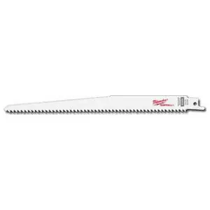 Milwaukee 48-00-5016 9 in. 6 TPI Fleam Ground SAWZALL Blades 5PK