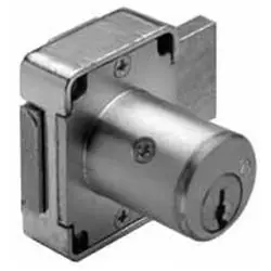 OLYMPUS LOCK 500DR26D1-3/8KA4T37526 Deadbolt Cabinet Door Lock, Keyed Alike, 7/8 Diameter x 1-3/8 Length Barrel