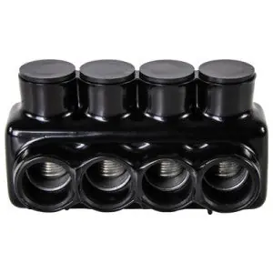 Polaris IPLD3/0-4 Insulated Multi-Tap Connector 4 port 3/0 AWG to 6 AWG