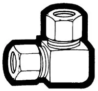 Holyoke Fittings 65-5 Elbow Fitting 90 Degree (5/16 Inch) Replacement MPN