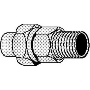 SPS Approved Vendor CMUD 1/2 Inch Copper Union, SWT x MIP