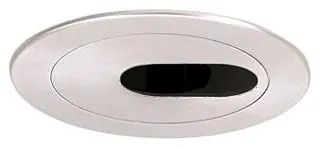 Nora Lighting NL-445B BLK ADJ SLT APER TRM