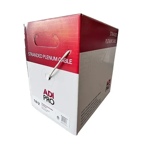 ADI PRO RN-9003510 18/2 Stranded Plenum CMP Cable CL3P 500' Express Box