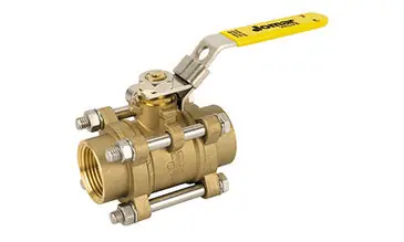 JOMAR 500-603 Full Port, 3 Piece 4 Bolt, Threaded Connection, 600 WOG