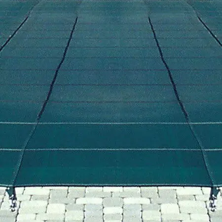 LOOP-LOC 191 LOOP-LOC 14 x 28 ft. Green Mesh Rectangle Inground Pool Safety Cover - MPN: 191