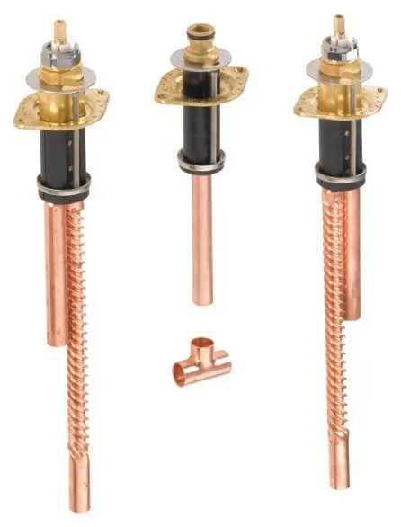 Delta Faucet R62707 Roman Tub Rough-In Kit Fabricated Solid Brass