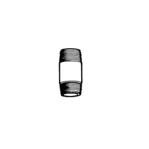 Approved Vendor B00335 Conduit Nipple 3/4 x 2-1/2 in Galvanized