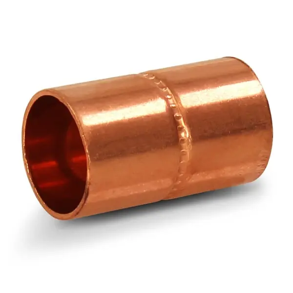 EverFlow CCRC0100 Coupling (Socket) w/Rolled Tube Stop C X C 1 Nom 11/8 Od Import