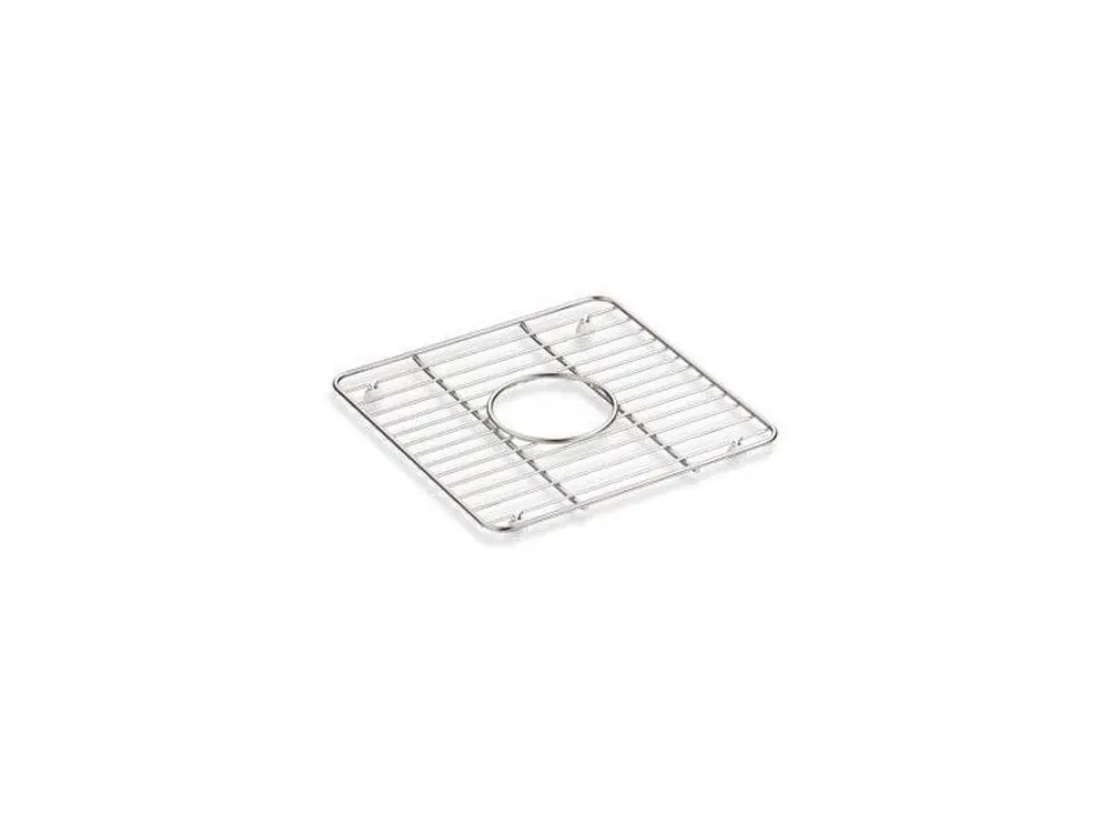 KOHLER 5658-ST Cairn 11-3/16 x 11-3/16 in. Stainless Steel Basin Rack