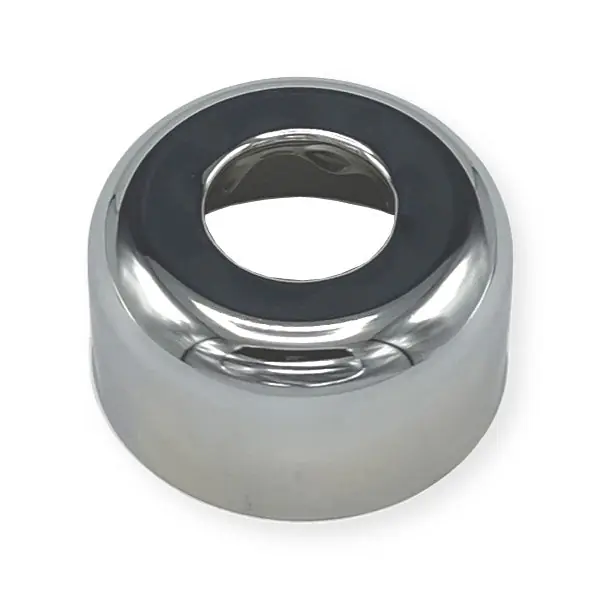 1 1/4 OD Chrome Plated Box Escutcheon