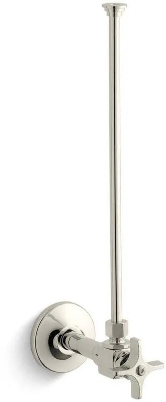 KOHLER 7637-SN Toilet 3/8 x 12 in. Supply Kit in Polished Nickel