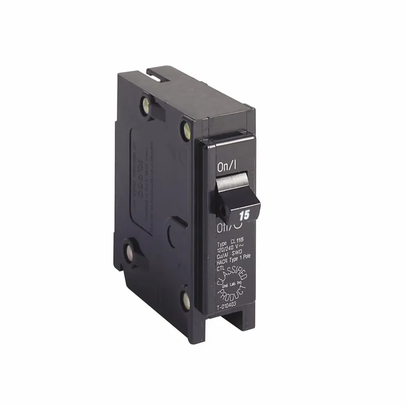 EATON CL115CS Type CL 1 in Replacement Molded Case Circuit Breaker 120/240 VAC 15 A 10 kA Interrupt