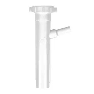 SPS Approved Vendor DBTSJ12 1-1/2 inch x 8 inch Tubular PVC Slip Joint Dishwasher Branch Tailpiece
