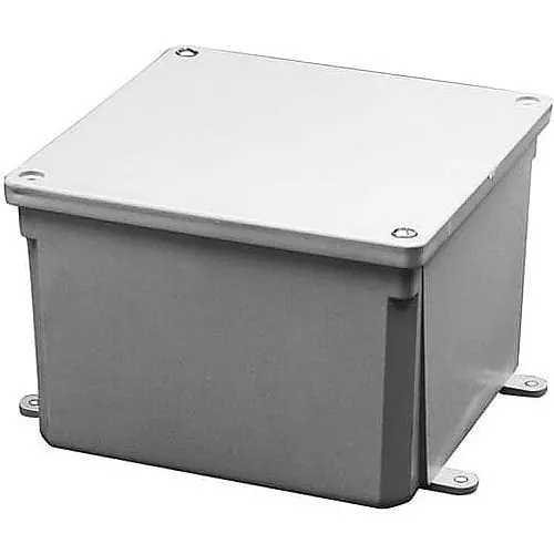 ABB E989NNJ-CAR Molded Junction Box PVC Gray
