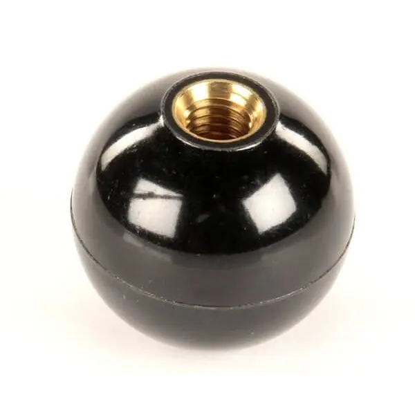 KNOB ROUND CARRIAGE BLACK 2033-8 for Montague