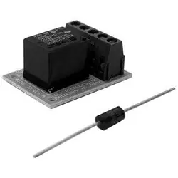KERI SYSTEMS IRP-1 Isolation Relay Kit, 7 Ampere at 30 Volt DC, 12 Ampere at 125 Volt AC, 12 Volt DC, Includes (1) Relay PCB, (1) Transorb 1.5KE39C Non-Polarized, Double Sticky-Sided Foam Tape