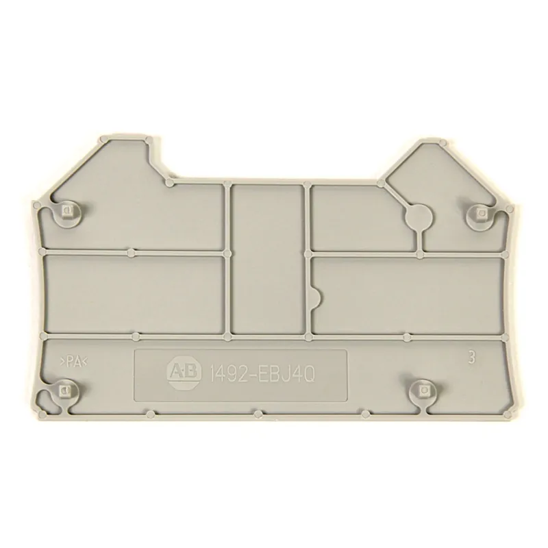 Rockwell Automation 1492-EBJ4Q 1492 Terminal Block Accessories End Barrier Grey Each