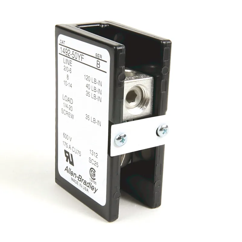 Rockwell Automation 1492-50Y 1492 Power Block Standard Feed-Through/Splicer Block