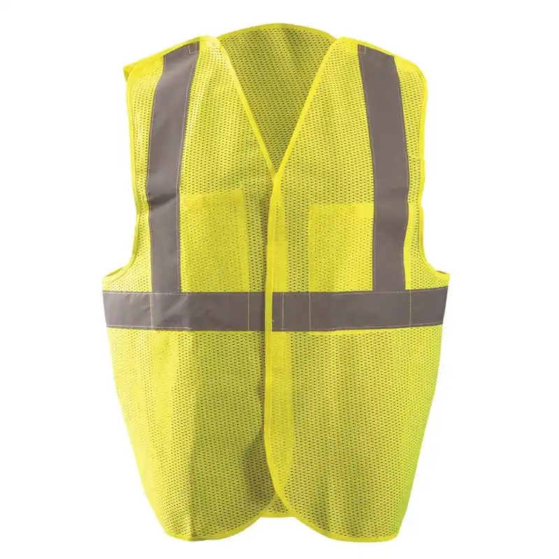 OCCUNOMIX LUX-SSGCB-Y4/5X Vest YELLOW CLASSIC 5PT MESH BREAK AWAY