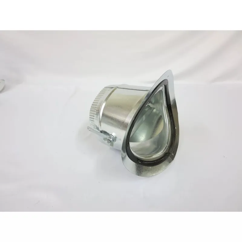 Crown Products 3148 8 Inch Round Take-Off Collar with Damper and Therma Seal Gasket