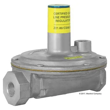 Maxitrol 325-5L-44-NG02 Regulator 1/2 Inch 8 Inches of Water Column Set 7-11 Inch Spring