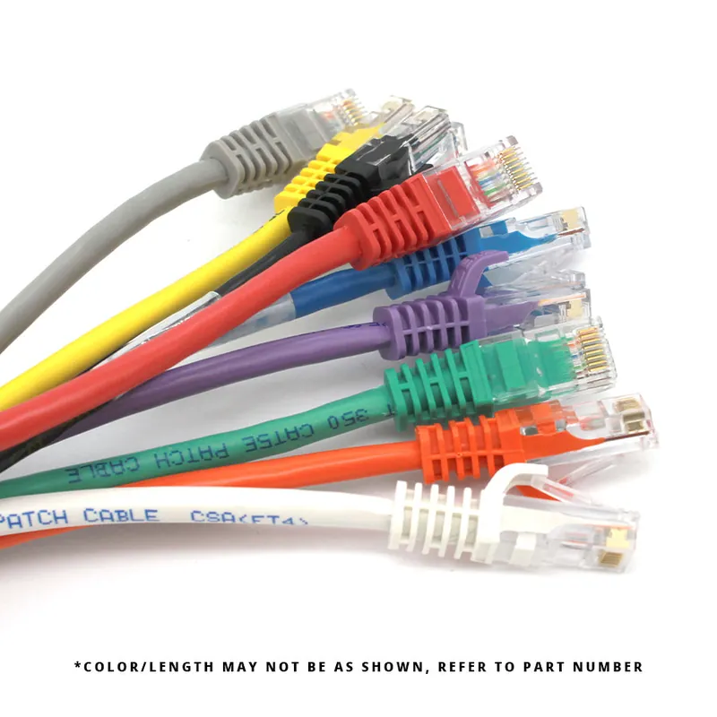 Zero Connect 5110-007 CAT5e Standard 4 pair RJ45 Booted RJ45 Booted UTP CM 24 AWG Blue 7 Feet Pro Series Jumper / Patch Cord