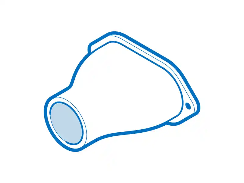 Midea 12131000093262 Air Duct Assembly Of Freezer