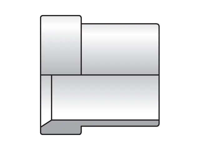 Parker 2TX-S Triple-Lok 37° Nut, Sleeve, Locknut TX