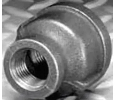 MATCO-NORCA ZMBCPR1108 4 x 2 in. Female Class 150 Chinese Black Malleable Iron Reducing Coupling