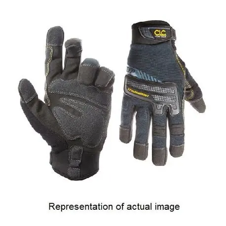 Stewart Fastener & Tool 145-L Custom Leathercraft Tradesman Gloves Large