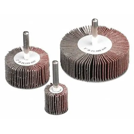 CGW 39932 Aluminum Oxide Flap Wheel 2 in Diameter 10 per Box