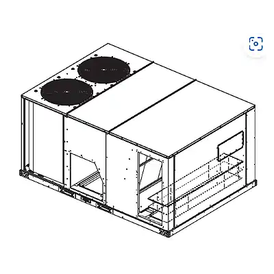 Trane BAYHZRT001A Horizontal Duct Conversion Kit