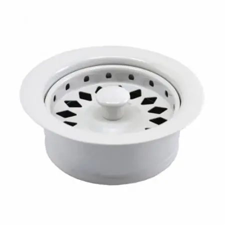 Jones Stephens B03001 Polar White Disposal Assembly ISE/DWA