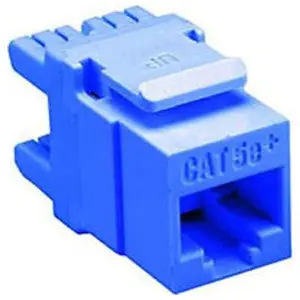 Allen Tel AT65EZ-20 Cat 5e E-Z Jack Module Blue